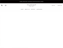 Tablet Screenshot of dylankain.com